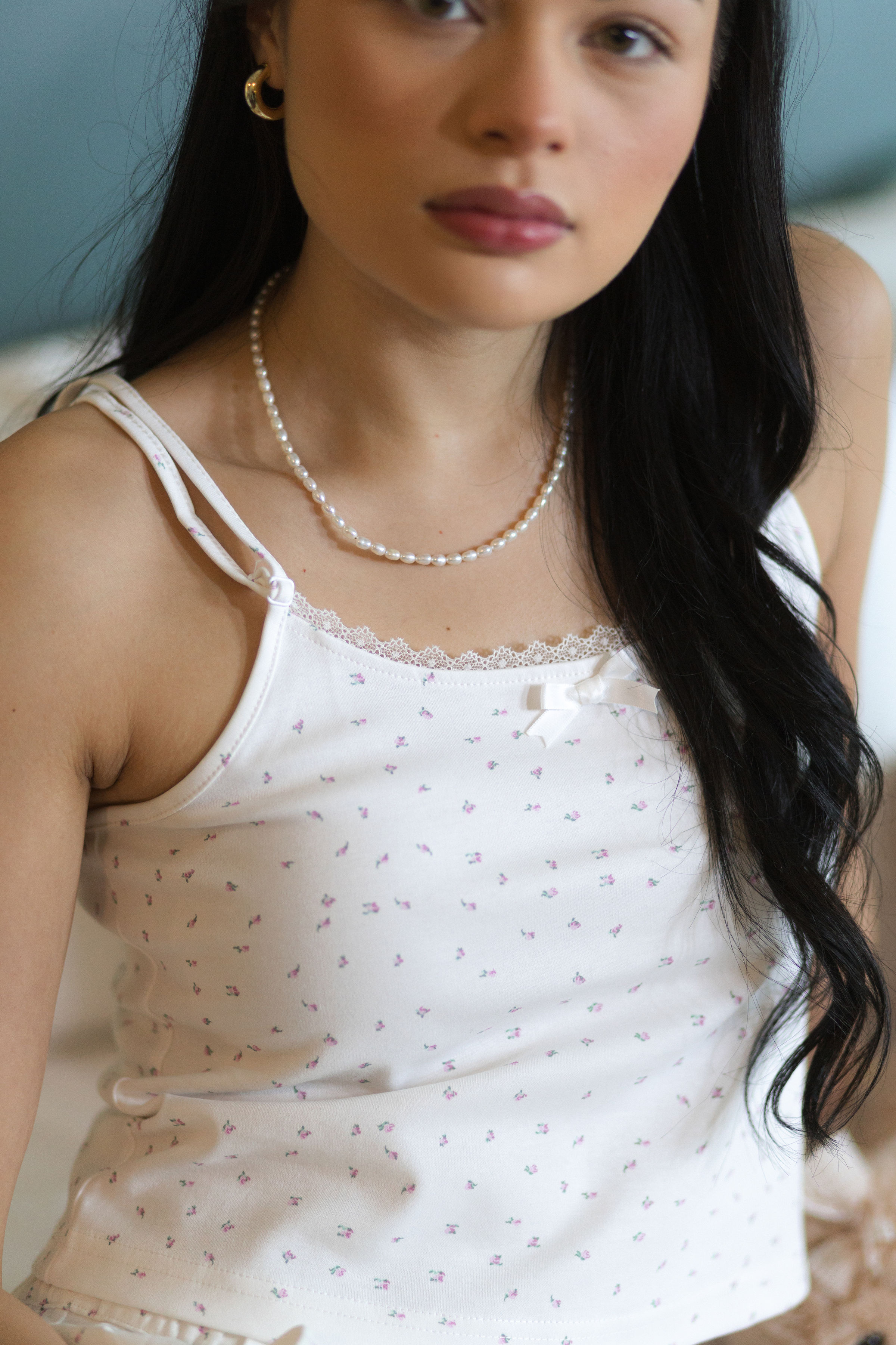 Isla Lune Love Letter top — lace detail